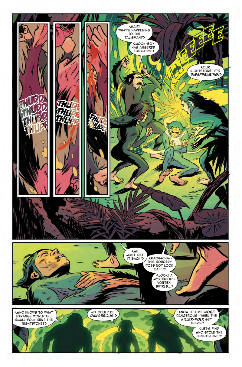 Illustration for article titled Exclusive Marvel preview: The playground gets prehistoric in Moon Girl & Devil Dinosaur
